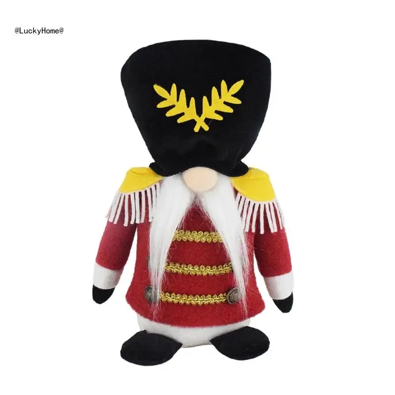 Cartoon Nutcrackers Gnomes Plush Dolls Christmas Decorative Ornament Figure Toy 11UA
Cartoon Nutcrackers Gnomes Plush Dolls Christmas Decorative Ornament Figure Toy 11UA