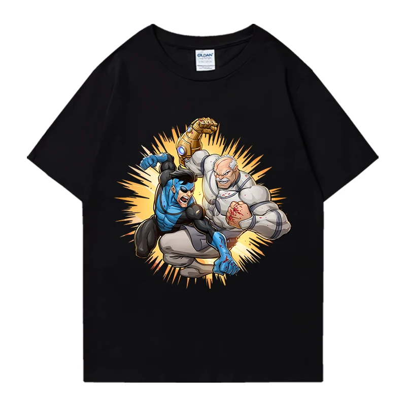 Invincible Conquest T Shirt men women's harajuku Oversized Cotton short sleeve Tees Summer streetwear Unisex Hip Hop streetwear
Invincible Conquest T Shirt men women's harajuku Oversized Cotton short sleeve Tees Summer streetwear Unisex Hip Hop streetwear