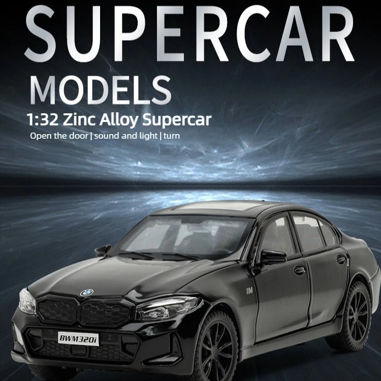 1:32 3 Series Simulation Alloy Model Sound and Light Pull Back Sports Car Ornament Toy Gift Diecast Alloy Car Model Collectible
1:32 3 Series Simulation Alloy Model Sound and Light Pull Back Sports Car Ornament Toy Gift Diecast Alloy Car Model Collectible