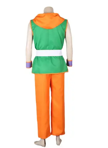 Anime Dragon Ball Z Yamcha Cosplay Costume Tops Pants Belt Adult Cosplay Halloween Carnival Suit Christmas DBZ Figure Toys Gifts
