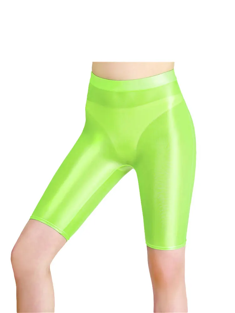 Sexy Women Shiny High Waist Shorts Sheer See Through Candy Color Elastic Shorts Shapewear Sexy Tight Slim Knee-Length Bottoms
Sexy Women Shiny High Waist Shorts Sheer See Through Candy Color Elastic Shorts Shapewear Sexy Tight Slim Knee-Length Bottoms