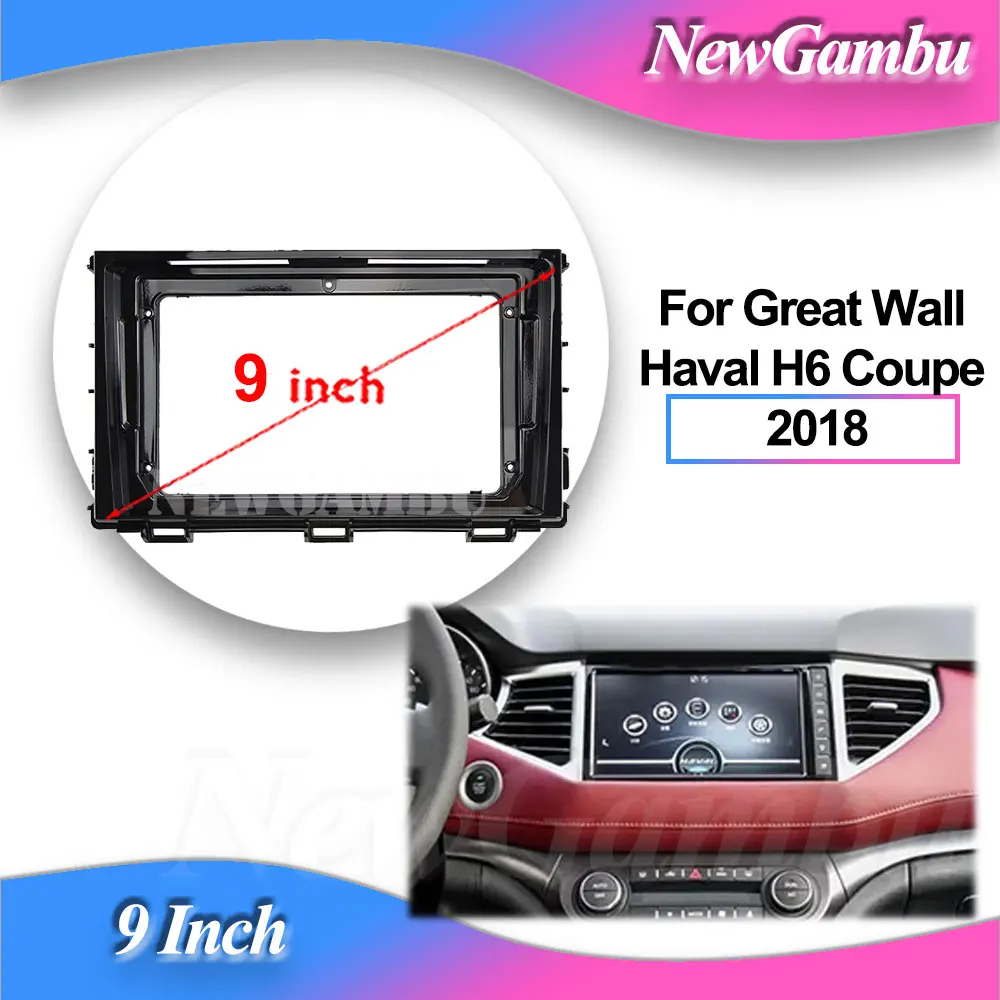 NewGambu 9 Inch Car Radio FIT For Great Wall Haval H6 Coupe 2018 Frame No Cable PC Dashboard Plane Frame
NewGambu 9 Inch Car Radio FIT For Great Wall Haval H6 Coupe 2018 Frame No Cable PC Dashboard Plane Frame
