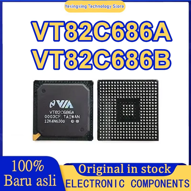 VT82C686A VT82C686B VT82C686 BGA в наличии Оригинальный Новый
VT82C686A VT82C686B VT82C686 BGA в наличии Оригинальный Новый