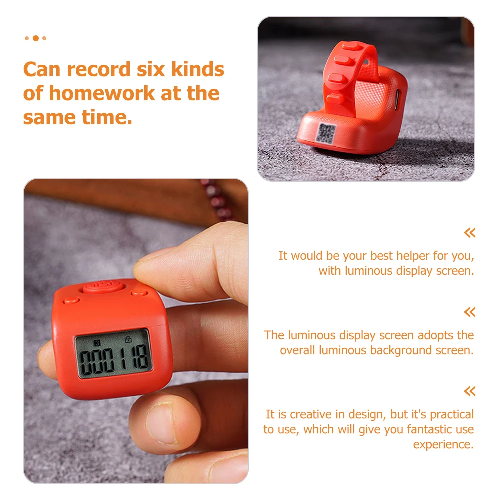 Ring Counter Hand Counters Tally Digital Rechargeable Electronic Clicker Clickers for Counting
Ring Counter Hand Counters Tally Digital Rechargeable Electronic Clicker Clickers for Counting