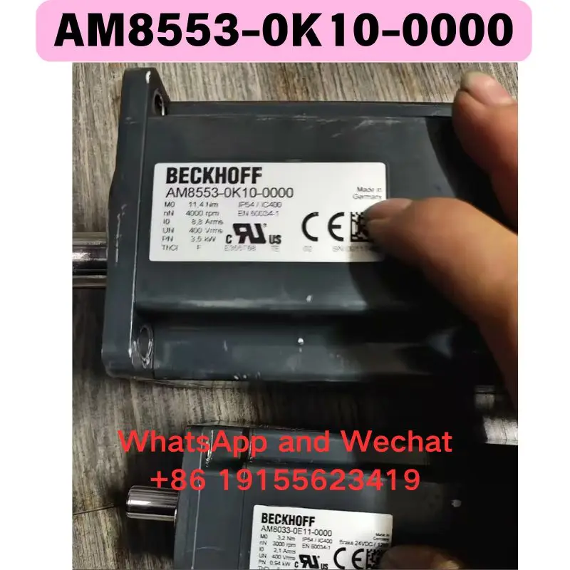 Использованная электрооборудовка AM8553-0K10-0000. Функциональный тест пройден.
Использованная электрооборудовка AM8553-0K10-0000. Функциональный тест пройден.