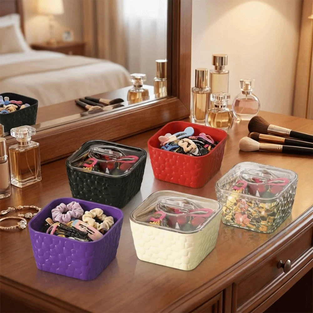 Plastic Hair Accessory Storage Box Dust-proof Transparent Hair Jewelry Case Large Capacity Hair Clip Storage Box
Plastic Hair Accessory Storage Box Dust-proof Transparent Hair Jewelry Case Large Capacity Hair Clip Storage Box