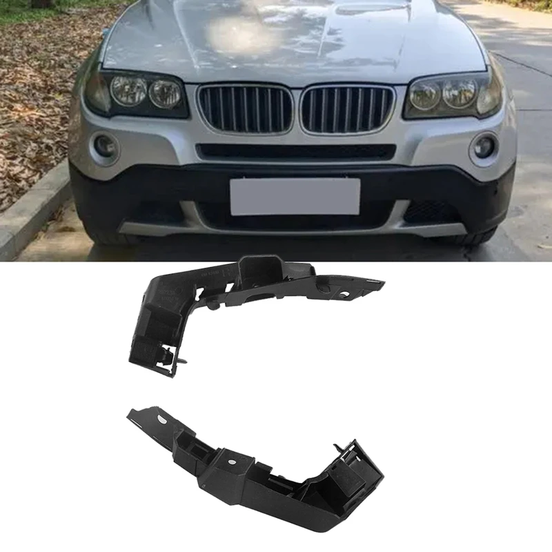 Кронштейн переднего бампера, отделочная панель для BMW X3 E83 2004-2010, аксессуары для крепления бокового бампера автомобиля
Кронштейн переднего бампера, отделочная панель для BMW X3 E83 2004-2010, аксессуары для крепления бокового бампера автомобиля
