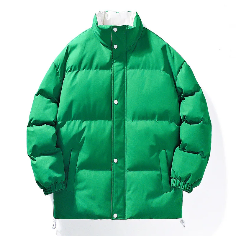 2023 Men's Padded Jacket with Velvet and Thick Cotton-padded Jacket Jacket Tide Brand Loose Loose Bread Down Cotton Winter Coat
2023 Men's Padded Jacket with Velvet and Thick Cotton-padded Jacket Jacket Tide Brand Loose Loose Bread Down Cotton Winter Coat