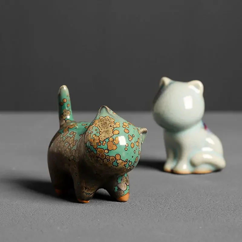 CL Forbidden City Creative Cute Ceramic Kitten Ornament Desktop Living Room Tank Potted Plants Landscape Tea Pet
CL Forbidden City Creative Cute Ceramic Kitten Ornament Desktop Living Room Tank Potted Plants Landscape Tea Pet