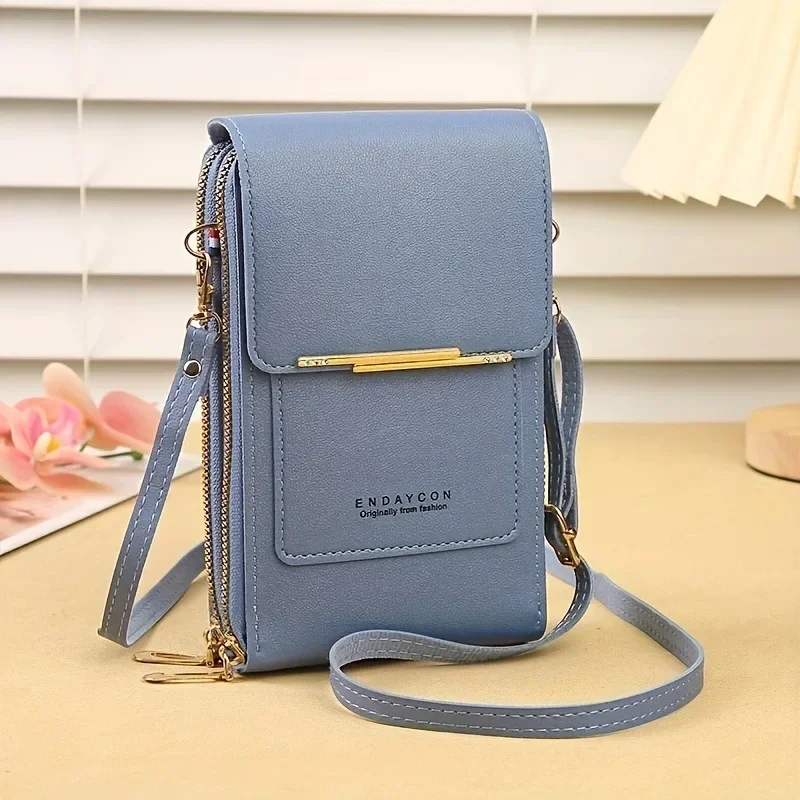 ENDAYCON Touch screen mobile phone bag female small messenger cute small bag for mobile phones fashion key bag
ENDAYCON Touch screen mobile phone bag female small messenger cute small bag for mobile phones fashion key bag