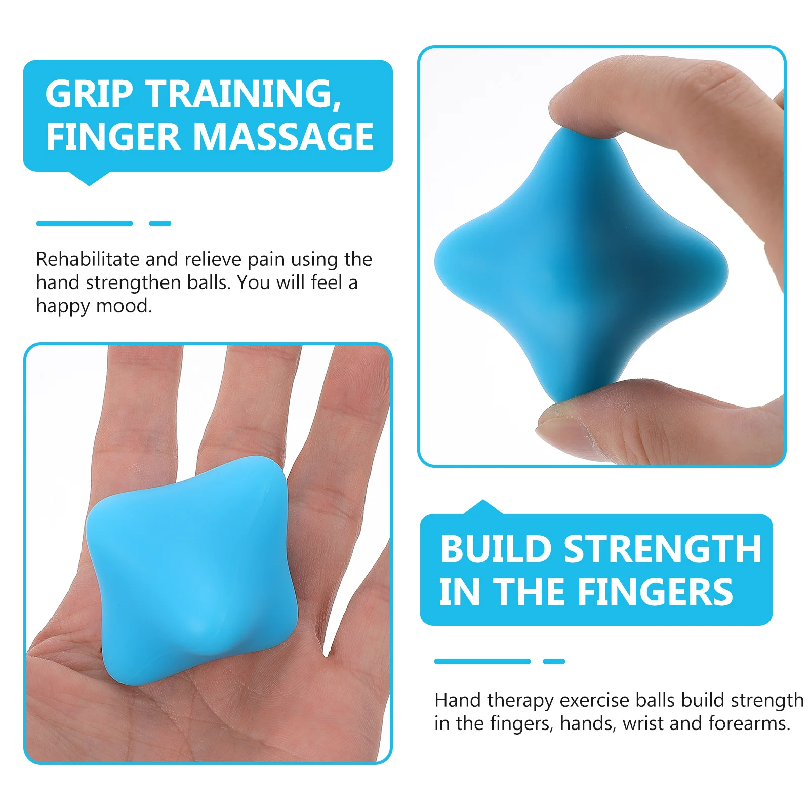 Finger Training Ball Hexagonal Silicone Palm Massager Finger Massage Ball Hand Care Exercise Therapy Supply Hexagonal Hand Balls
Finger Training Ball Hexagonal Silicone Palm Massager Finger Massage Ball Hand Care Exercise Therapy Supply Hexagonal Hand Balls