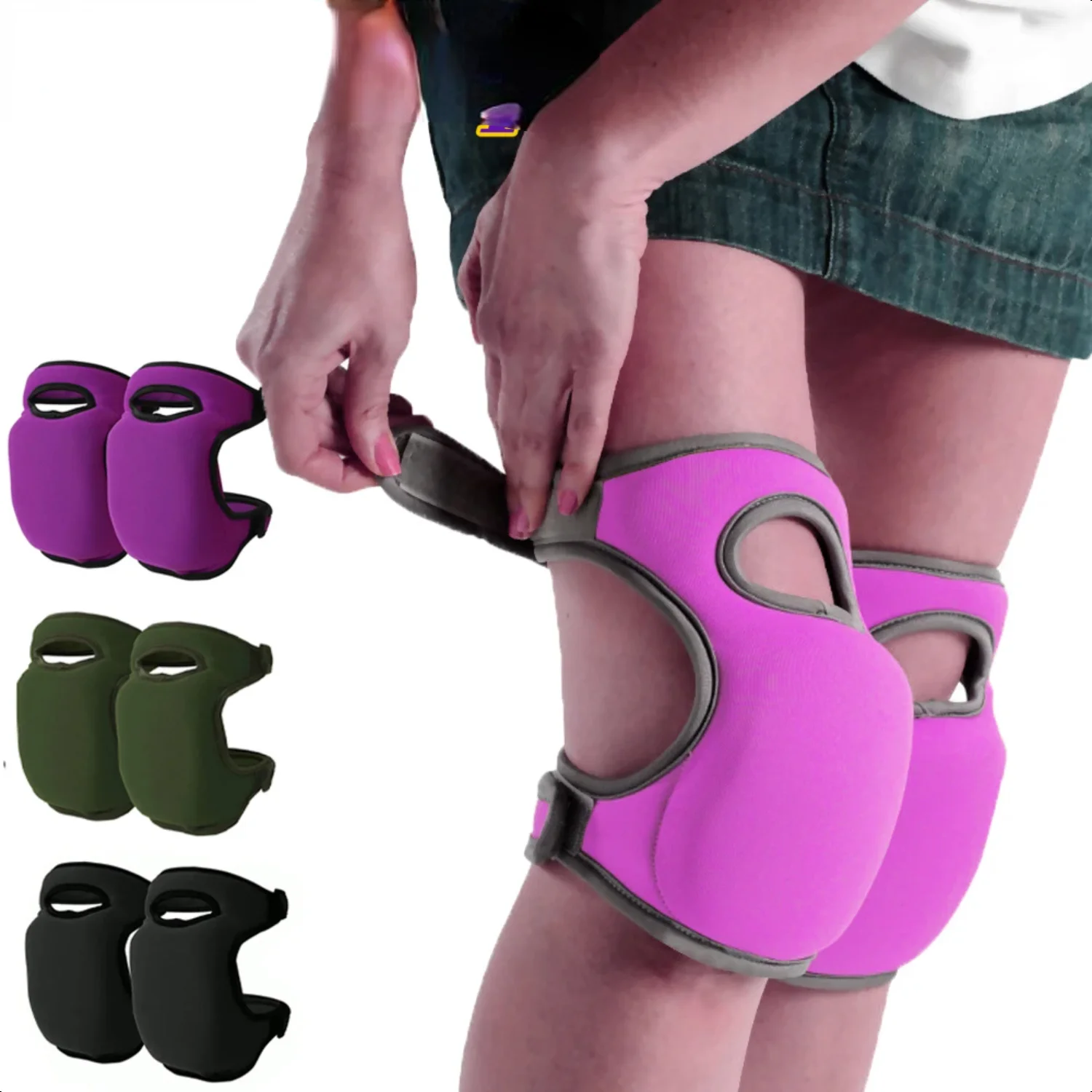 1Pair Professional Flexible Soft Foam Cushion Anti Slip Protector Knee Pads Work Gardening Workplace Safety Supplies Sports
1Pair Professional Flexible Soft Foam Cushion Anti Slip Protector Knee Pads Work Gardening Workplace Safety Supplies Sports