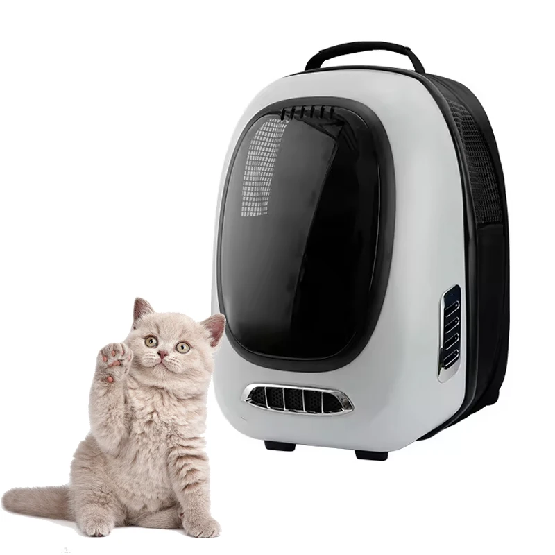Smart Pet Travel Backpack Breathable Puppy Travel Carrier Bag Cat Backpack Carrier with Inbuilt Fan
Smart Pet Travel Backpack Breathable Puppy Travel Carrier Bag Cat Backpack Carrier with Inbuilt Fan