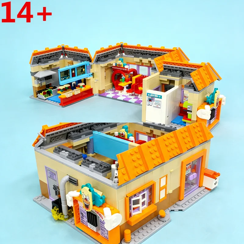 2026 Hot 1635pcs MOC City Krusty Burger Building Blocks Construction Model Bricks Fit 10352 Toys for Children Christmas Gift Set
2026 Hot 1635pcs MOC City Krusty Burger Building Blocks Construction Model Bricks Fit 10352 Toys for Children Christmas Gift Set