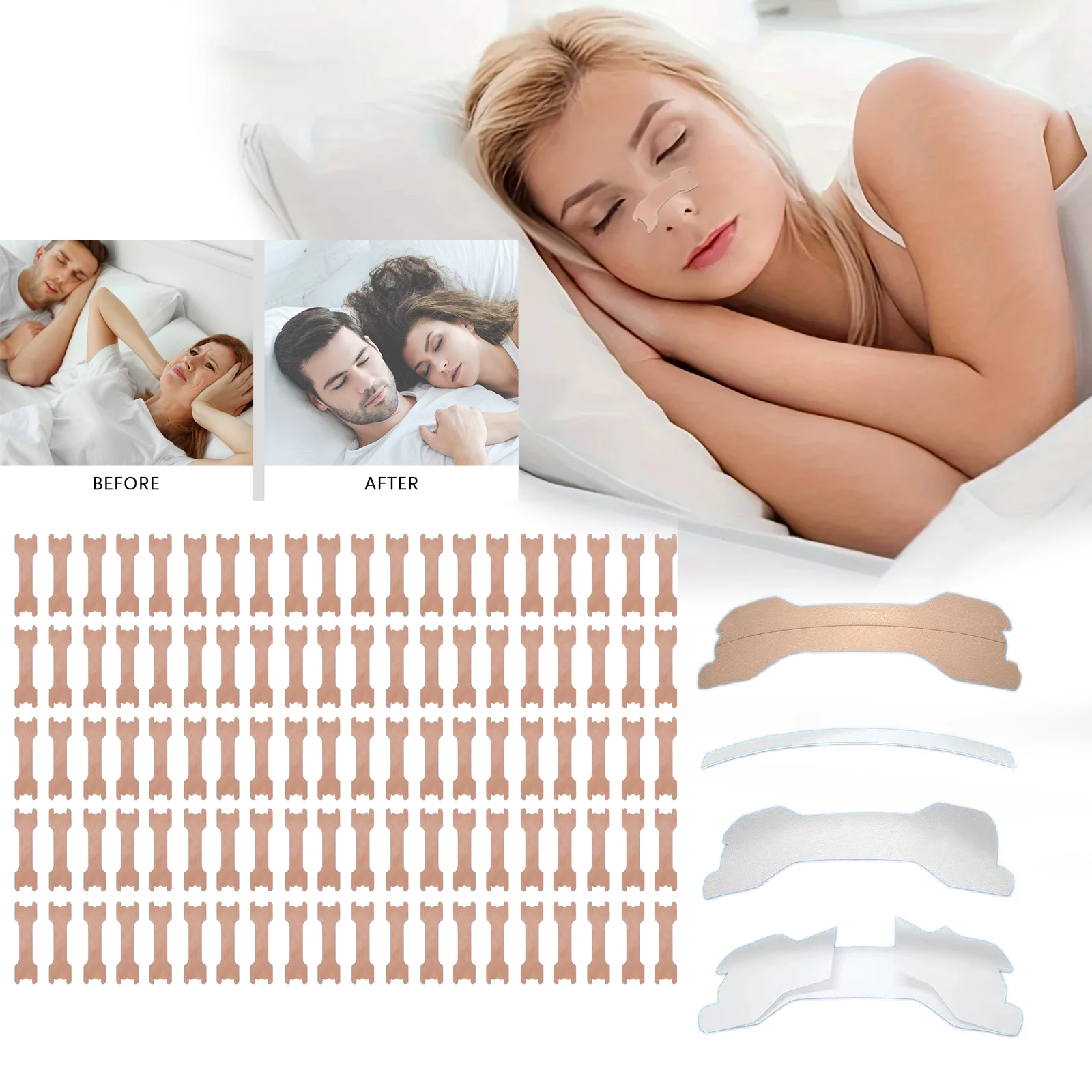 Anti Snoring Strips & Breathing Nasal Strips Easier Breath Stop Snoring Nose Patch Good Sleeping Patch Sleep Aid Device Health C
Anti Snoring Strips & Breathing Nasal Strips Easier Breath Stop Snoring Nose Patch Good Sleeping Patch Sleep Aid Device Health C