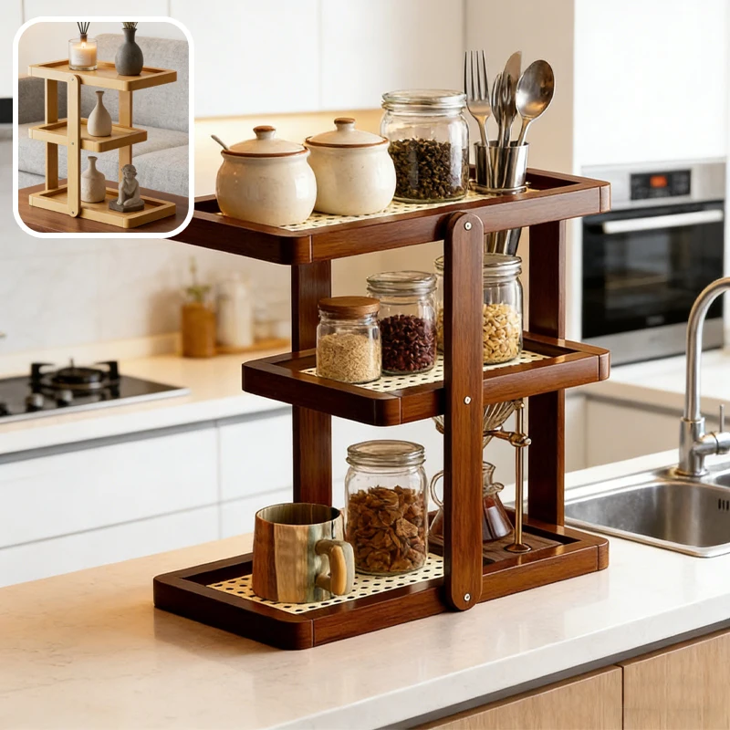 3 Tier Countertop Storage Rack with Anti Fall Edge Desktop Organizer Shelf for Bathroom Kitchen Coffee Bar Vanity Home Office
3 Tier Countertop Storage Rack with Anti Fall Edge Desktop Organizer Shelf for Bathroom Kitchen Coffee Bar Vanity Home Office