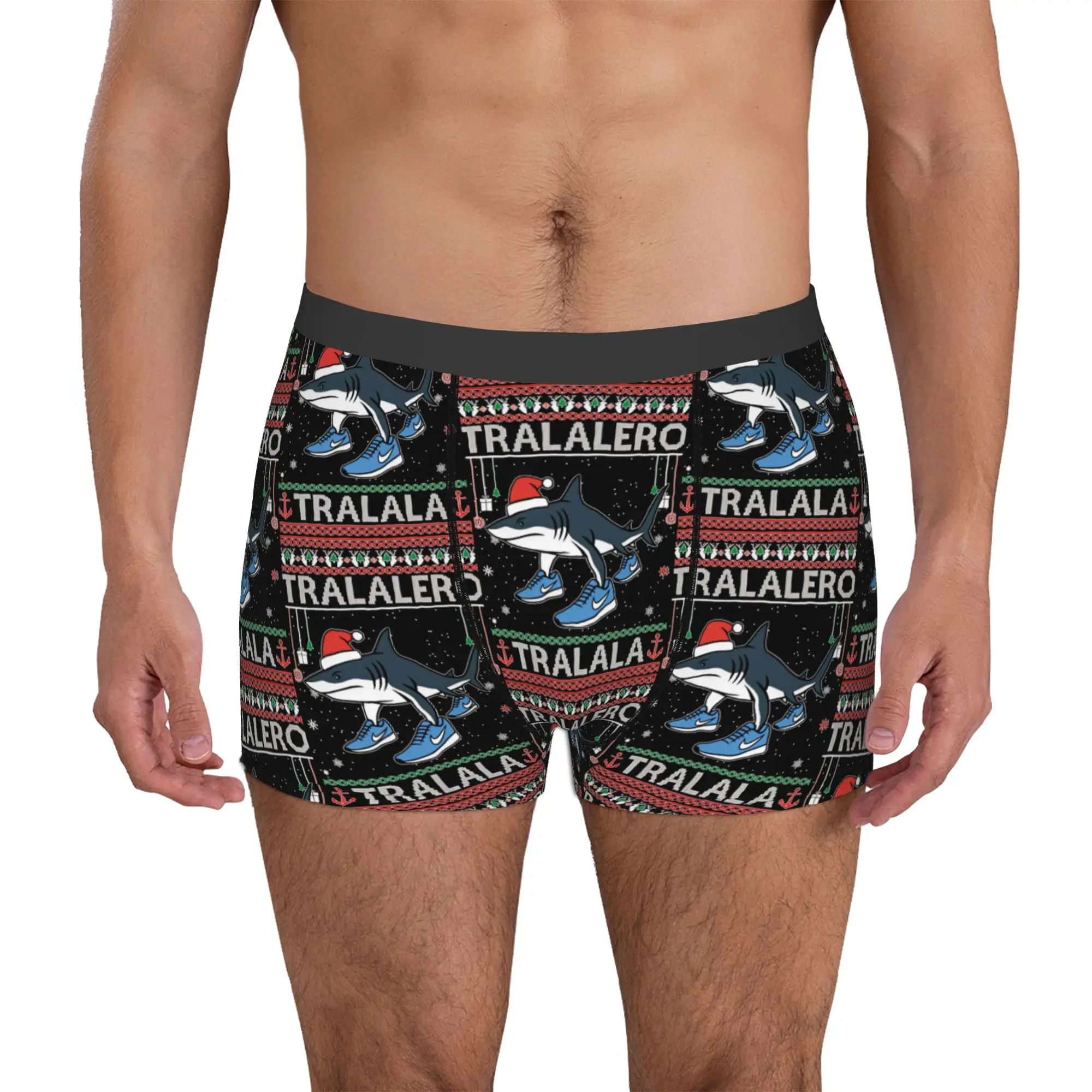 Italian Brainrot Tralalero Tralala Boxers Shorts Mens Funny Meme Briefs Underwear Funny Underpants
Italian Brainrot Tralalero Tralala Boxers Shorts Mens Funny Meme Briefs Underwear Funny Underpants