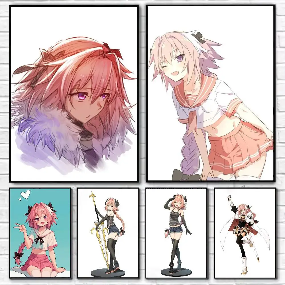 Fate Apocrypha Astolfo Poster Self-adhesive Art Waterproof Paper Sticker Coffee House Bar Room Wall Decor
Fate Apocrypha Astolfo Poster Self-adhesive Art Waterproof Paper Sticker Coffee House Bar Room Wall Decor
