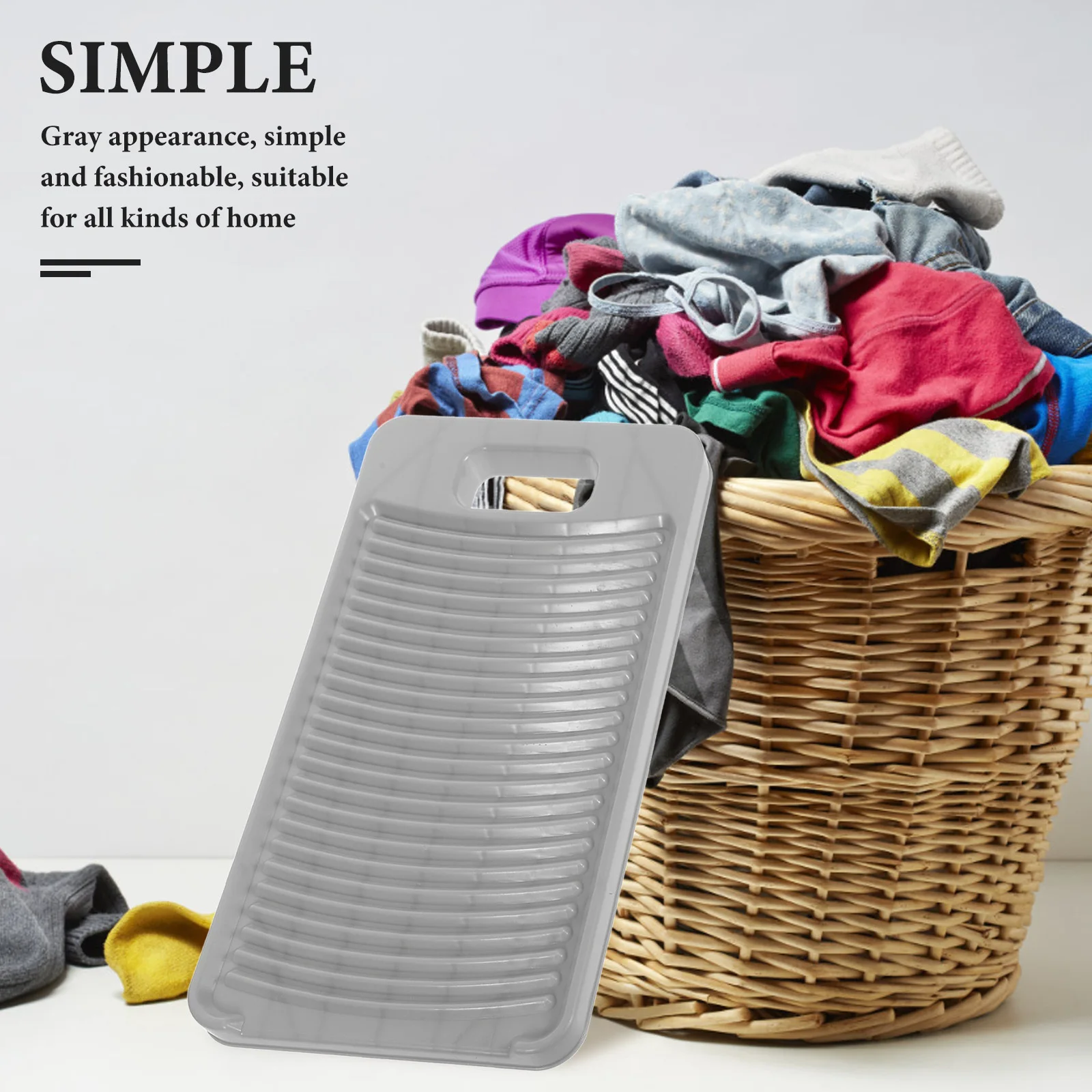 Hangable Plastic Washboard Non-Slip Portable Wash Board for Clothes Hand Washing Travel Laundry Cleaning Tool Small Washboard
Hangable Plastic Washboard Non-Slip Portable Wash Board for Clothes Hand Washing Travel Laundry Cleaning Tool Small Washboard