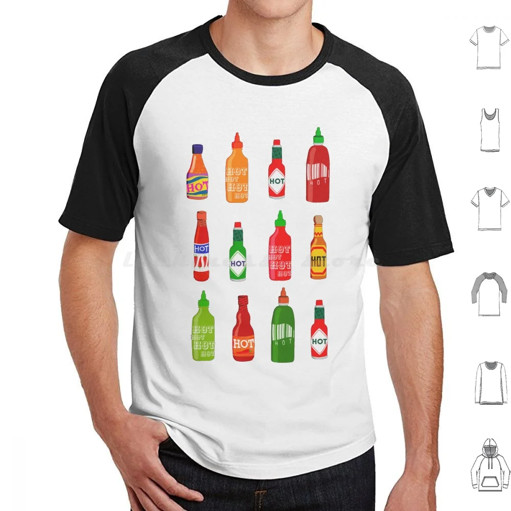 Bottles! T-Shirt T Shirt Cotton Men Women DIY Print Hot Chili Sauce Sriracha Spicy Fun
Bottles! T-Shirt T Shirt Cotton Men Women DIY Print Hot Chili Sauce Sriracha Spicy Fun