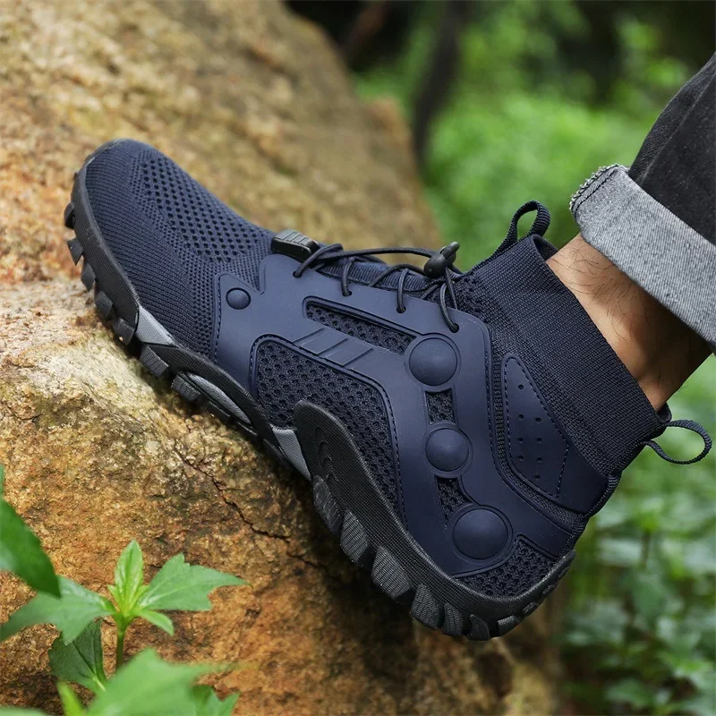 Outdoor Climbing Shoes High Top Breathable Anti-Slip Casual Shoes Men's Hiking Shoe Rock Climbing Shoe Men for Zapatillas Male
Outdoor Climbing Shoes High Top Breathable Anti-Slip Casual Shoes Men's Hiking Shoe Rock Climbing Shoe Men for Zapatillas Male
