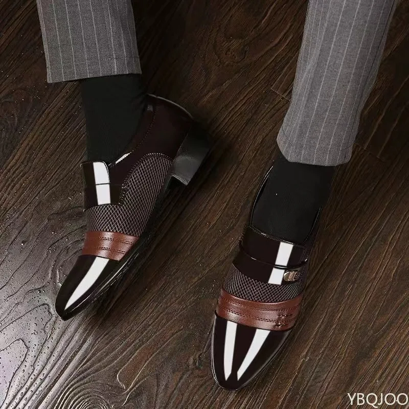 Элегантная простая формальная мужская обувь большого размера, повседневная удобная летняя обувь, модная мужская обувь с дышащей сеткой
Элегантная простая формальная мужская обувь большого размера, повседневная удобная летняя обувь, модная мужская обувь с дышащей сеткой