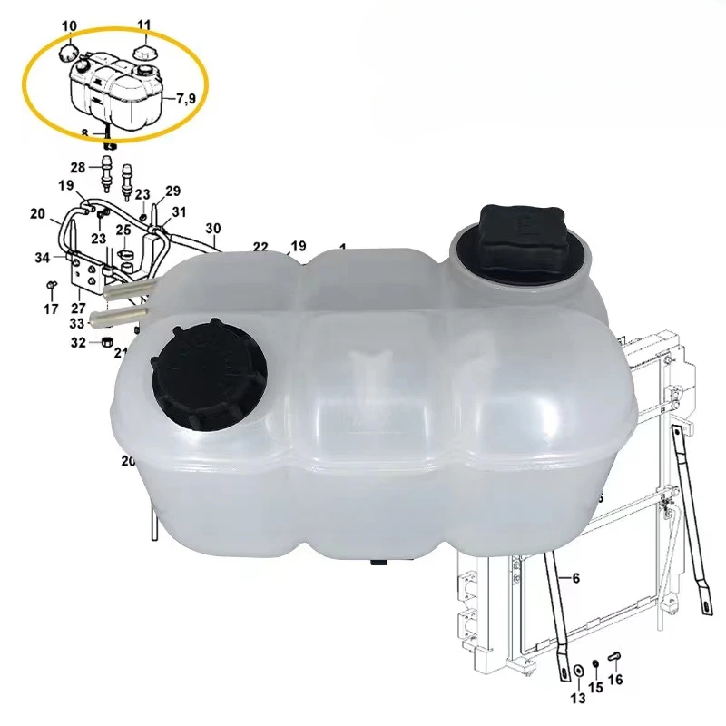 17411510 17411509 for EC200D/210D/220D Temporary Worker 135/225/300F Auxiliary Water Tank Kettle Cover Excavator Parts
17411510 17411509 for EC200D/210D/220D Temporary Worker 135/225/300F Auxiliary Water Tank Kettle Cover Excavator Parts