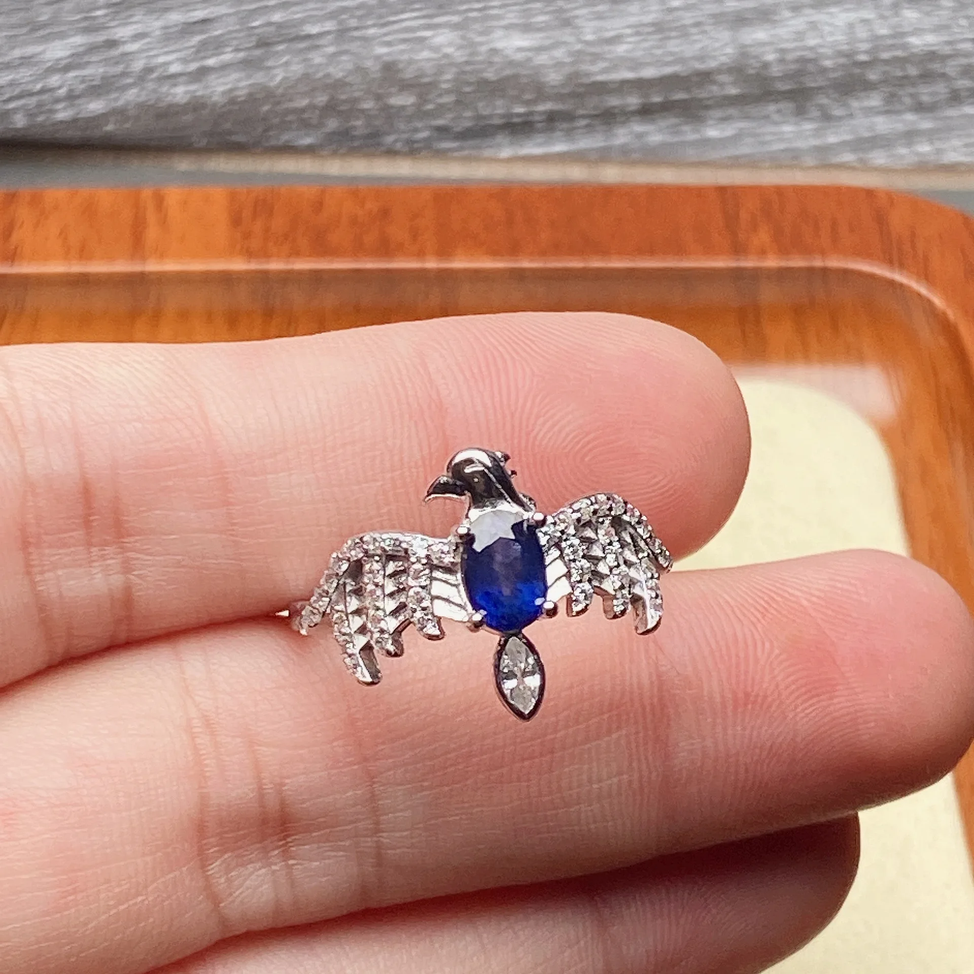 925 Sterling Silver Blue Zircon Eagle Aesthetic Rings For Women Wedding Ins Jewelry Gift Accessories Ropshipping Wholesale
925 Sterling Silver Blue Zircon Eagle Aesthetic Rings For Women Wedding Ins Jewelry Gift Accessories Ropshipping Wholesale