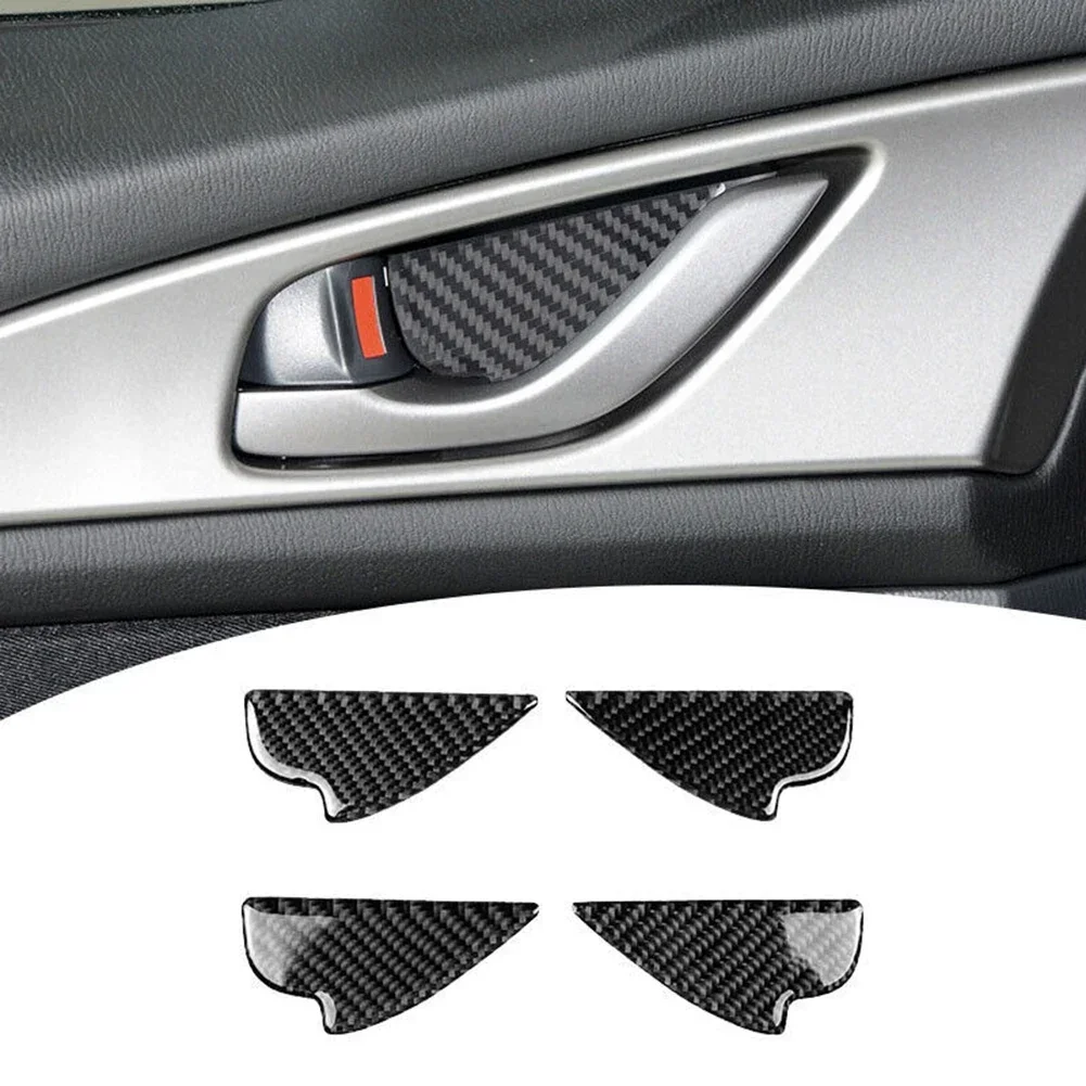 Car Interior Door Handle Bowl Cover Trim Carbon Fiber Color For Mazda 3 6 CX-3 CX-5 CX-9 2017-2019 Car Accessories
Car Interior Door Handle Bowl Cover Trim Carbon Fiber Color For Mazda 3 6 CX-3 CX-5 CX-9 2017-2019 Car Accessories