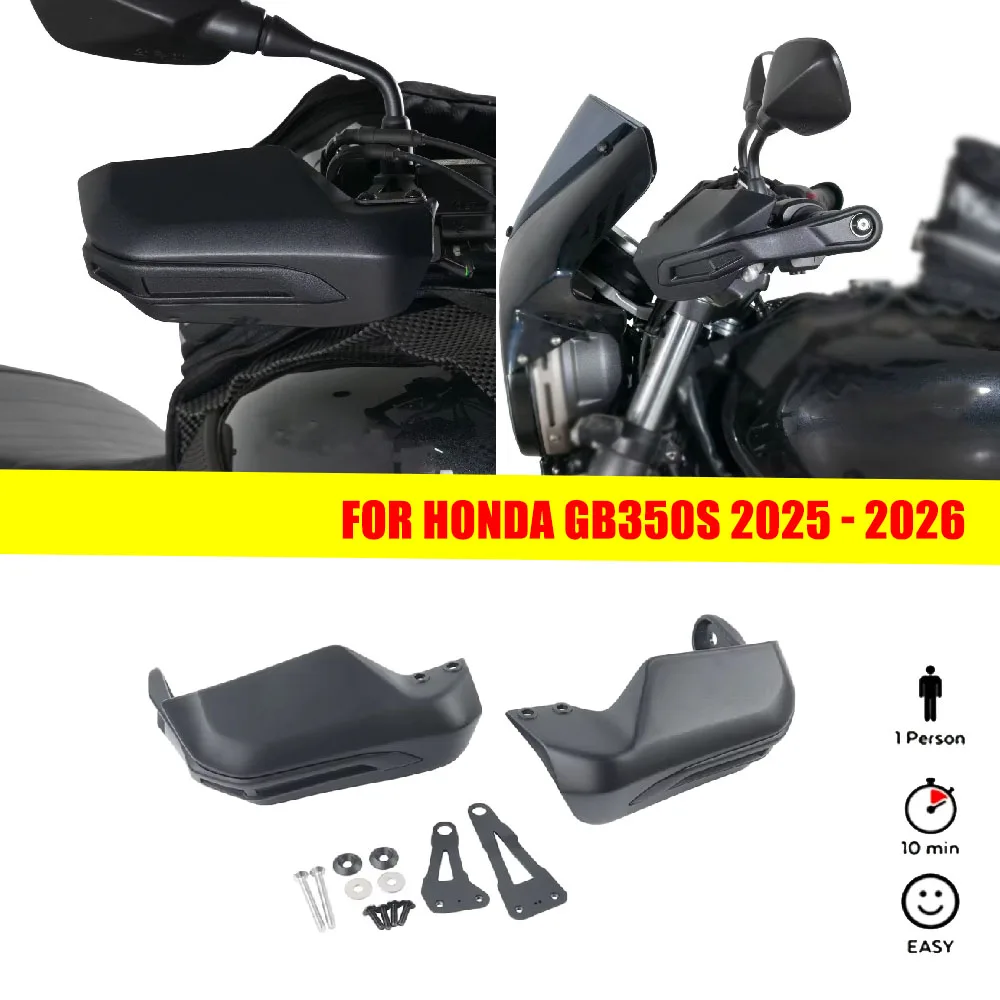 For Honda GB350S 2025 2026 New Handguards Windshield Protective Shield Set with Brackets Motorcycle Handlebar Guard Accessories
For Honda GB350S 2025 2026 New Handguards Windshield Protective Shield Set with Brackets Motorcycle Handlebar Guard Accessories