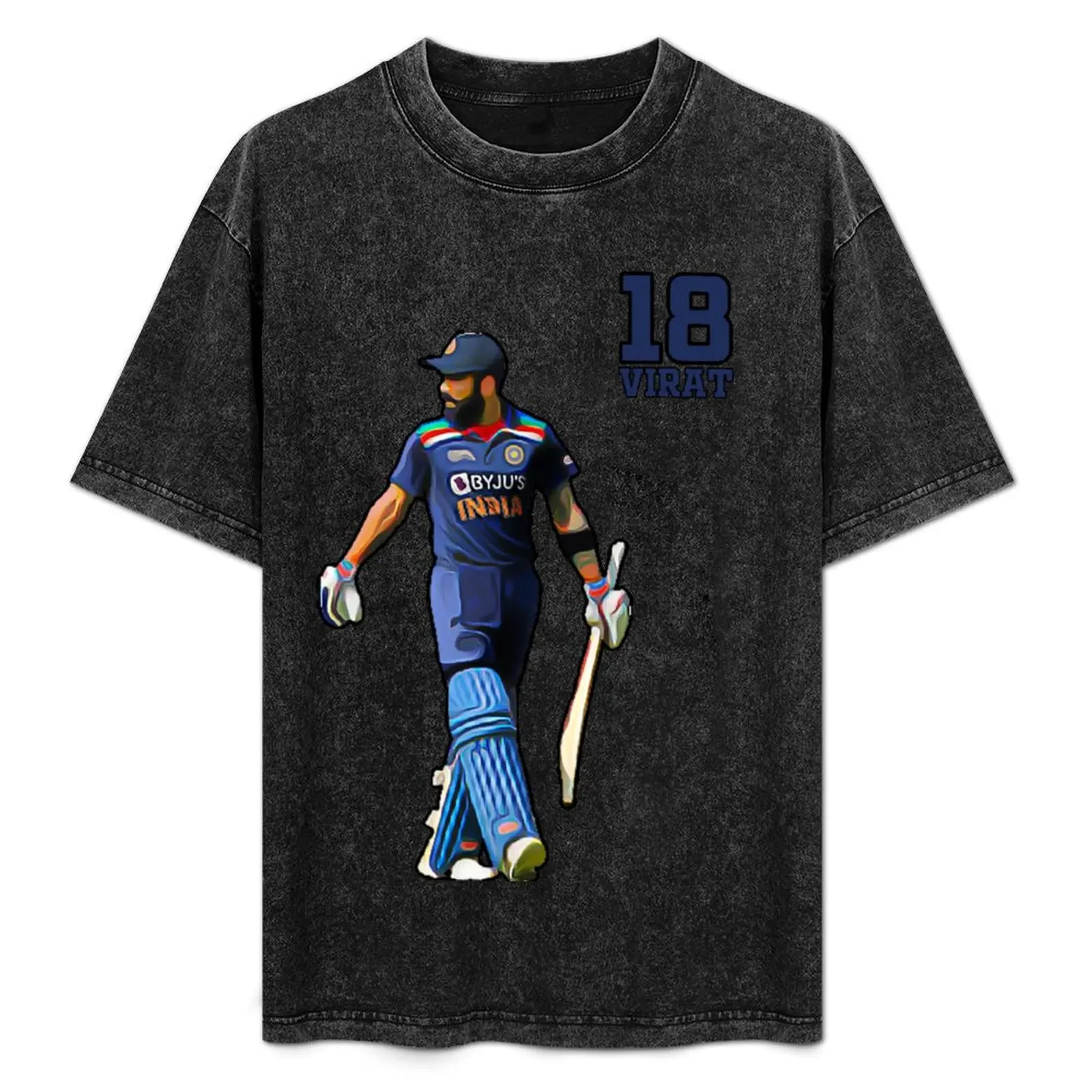 Virat Kohli - Indian Cricket Player - Batsman - T20 T-Shirt Work Style Casual T-Shirt
Virat Kohli - Indian Cricket Player - Batsman - T20 T-Shirt Work Style Casual T-Shirt