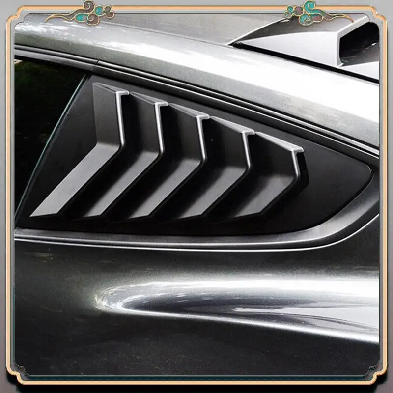 Reliable-1 Pair Rear Side Vent Quarter Window Louver Shutter Cover Trim Car Accessories ABS For 2015-2022 Ford Mustang
Reliable-1 Pair Rear Side Vent Quarter Window Louver Shutter Cover Trim Car Accessories ABS For 2015-2022 Ford Mustang