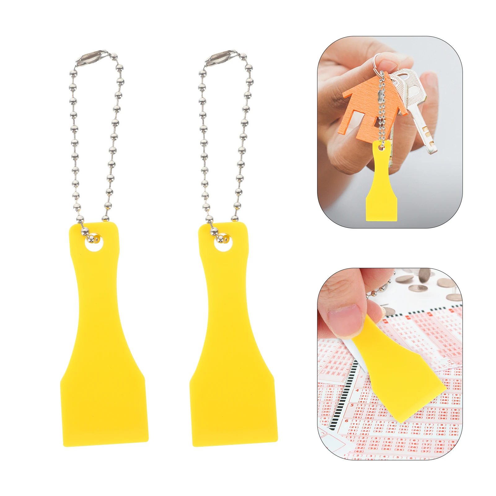 12 Pcs Lottery Ticket Scratcher Plastic Tools Key Accessories Chain Diy Cleaning Scrapers Sticker Remover Label Small Size
12 Pcs Lottery Ticket Scratcher Plastic Tools Key Accessories Chain Diy Cleaning Scrapers Sticker Remover Label Small Size