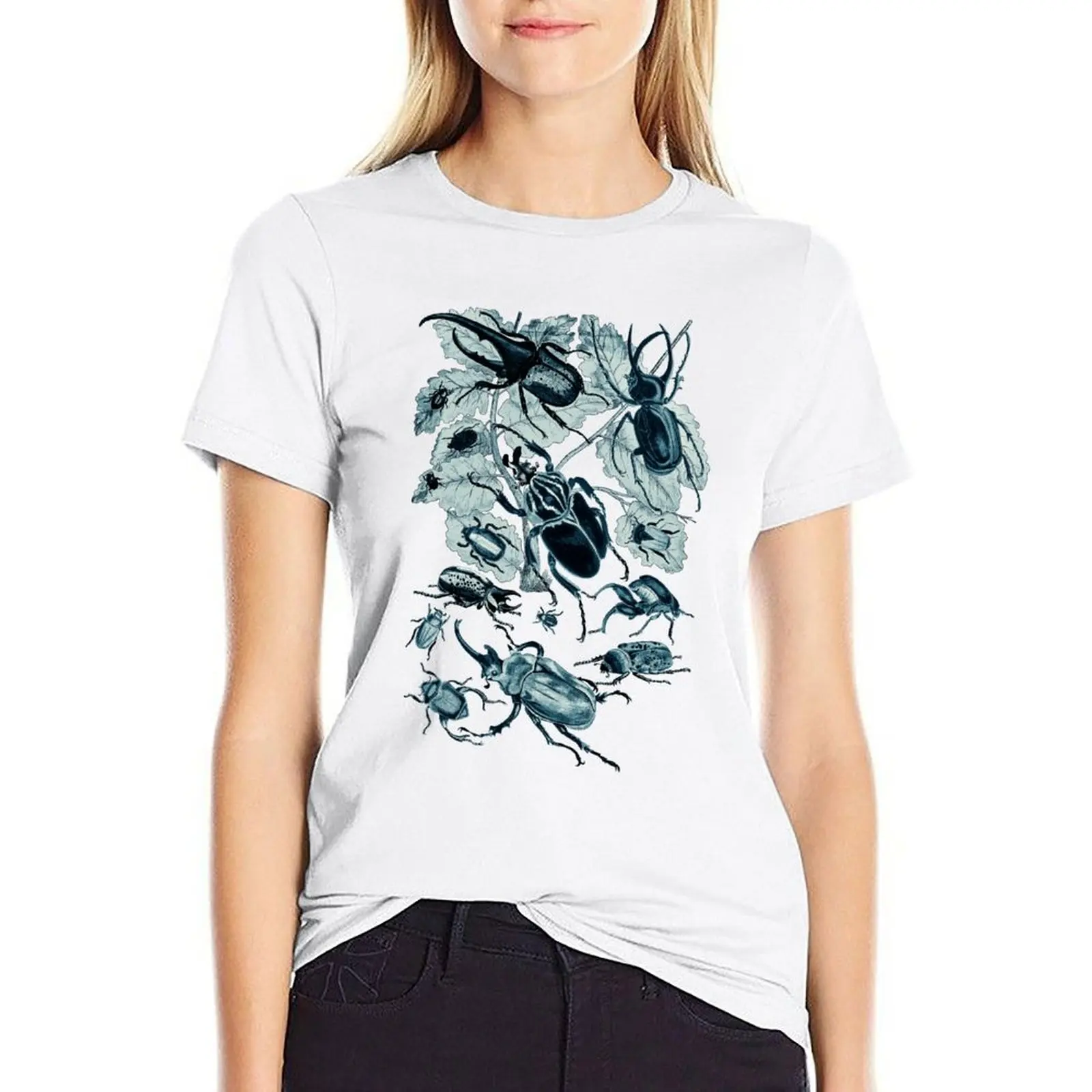 Coleoptera Beetles and Weevils Cerulean T-shirt graphics lady clothes cute tops black t shirts for Women
Coleoptera Beetles and Weevils Cerulean T-shirt graphics lady clothes cute tops black t shirts for Women