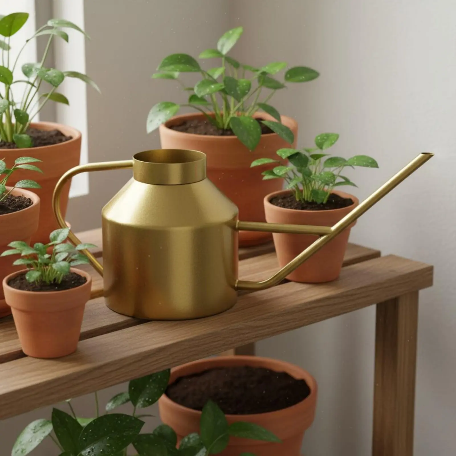 Stainless Steel Watering Can 1.6L Capacity Metal Watering Pot Garden Supply Rust Resistant Easy to Pour for Plant Care
Stainless Steel Watering Can 1.6L Capacity Metal Watering Pot Garden Supply Rust Resistant Easy to Pour for Plant Care