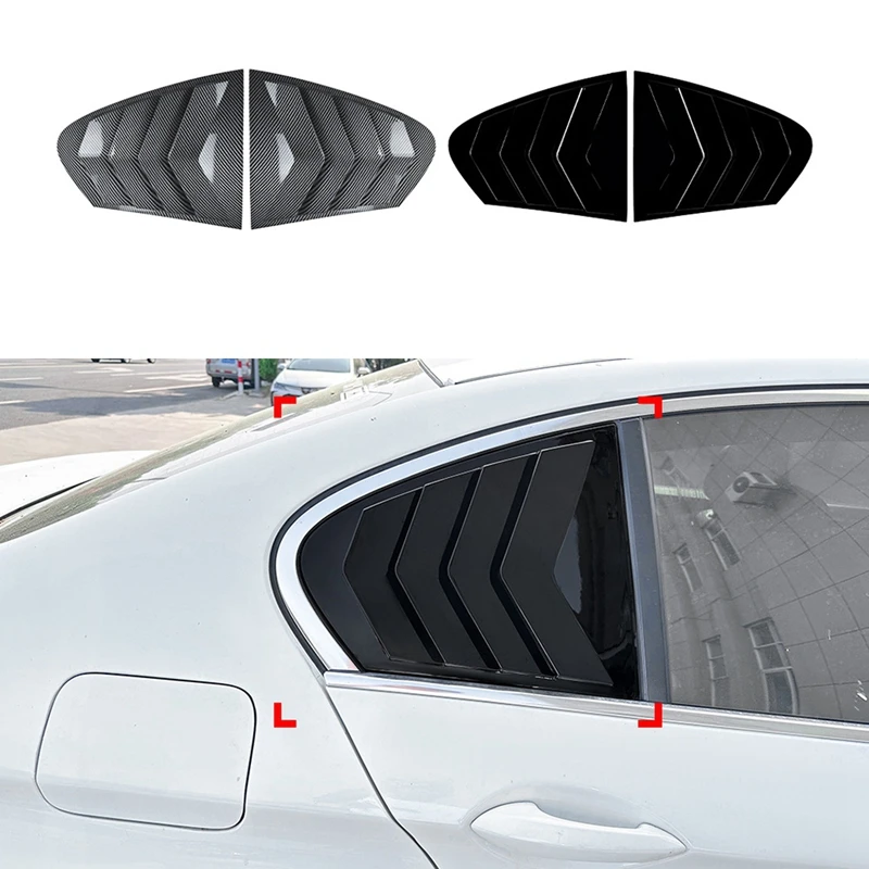 Car Rear Window Shutter Cover Trim Window Louver Side Vent Trim For BMW 5 Series F10 2011-2017
Car Rear Window Shutter Cover Trim Window Louver Side Vent Trim For BMW 5 Series F10 2011-2017