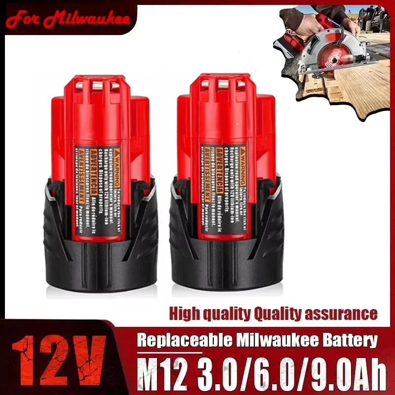 12V Milwaukee M12 replacement battery is suitable for Milwaukee M12 XC 48-11-2411,MIL-12A-LI milwaukee compatible batteries.
12V Milwaukee M12 replacement battery is suitable for Milwaukee M12 XC 48-11-2411,MIL-12A-LI milwaukee compatible batteries.
