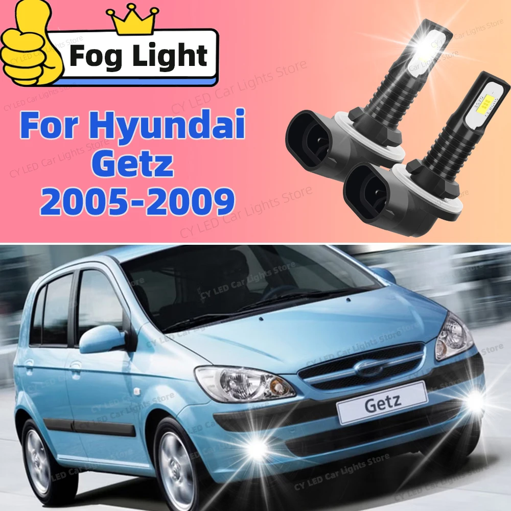 2Pcs LED Lamp Car Front Fog Light Accessories For Hyundai Getz 2005 2006 2007 2008 2009 Plug and Play in 5 Minutes
2Pcs LED Lamp Car Front Fog Light Accessories For Hyundai Getz 2005 2006 2007 2008 2009 Plug and Play in 5 Minutes
