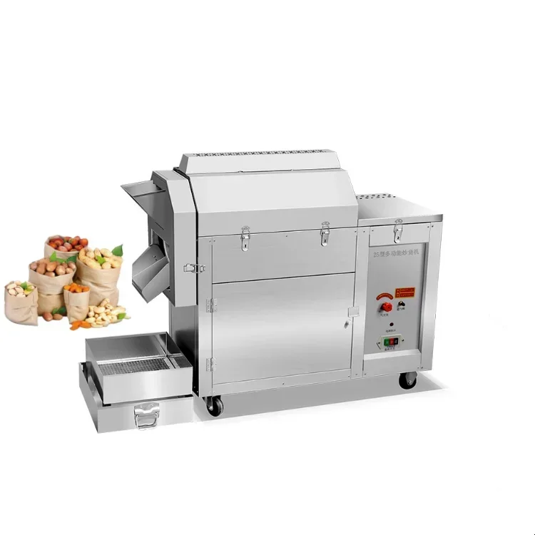 Stainless steel Electric Gas Multi-Function Coffee Roasters Peanut Walnut Roaster Machine Seeds Nuts Roasting Machine
Stainless steel Electric Gas Multi-Function Coffee Roasters Peanut Walnut Roaster Machine Seeds Nuts Roasting Machine