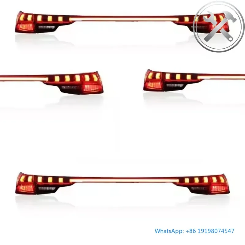 2017-2024 Mid Size Sedan Modified Full LED Taillights Assembly 6000K Running Brake Turn Signal Waterproof Auto Parts
2017-2024 Mid Size Sedan Modified Full LED Taillights Assembly 6000K Running Brake Turn Signal Waterproof Auto Parts