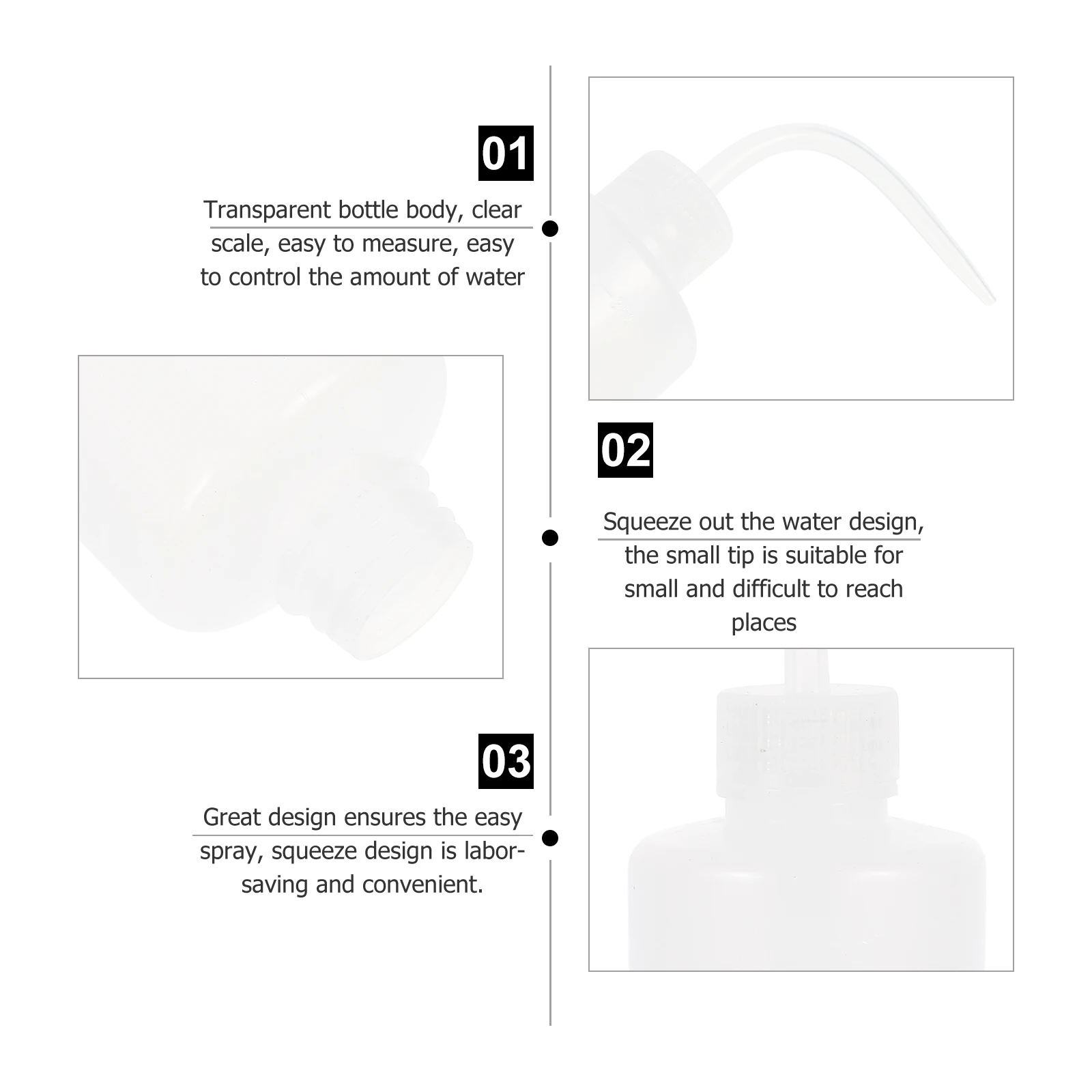 10pcs Squeeze Watering Bottle Transparent Cleaning Irrigation Lab Bottle With Scale Light Portable Plastic Sprinkling Can For
10pcs Squeeze Watering Bottle Transparent Cleaning Irrigation Lab Bottle With Scale Light Portable Plastic Sprinkling Can For