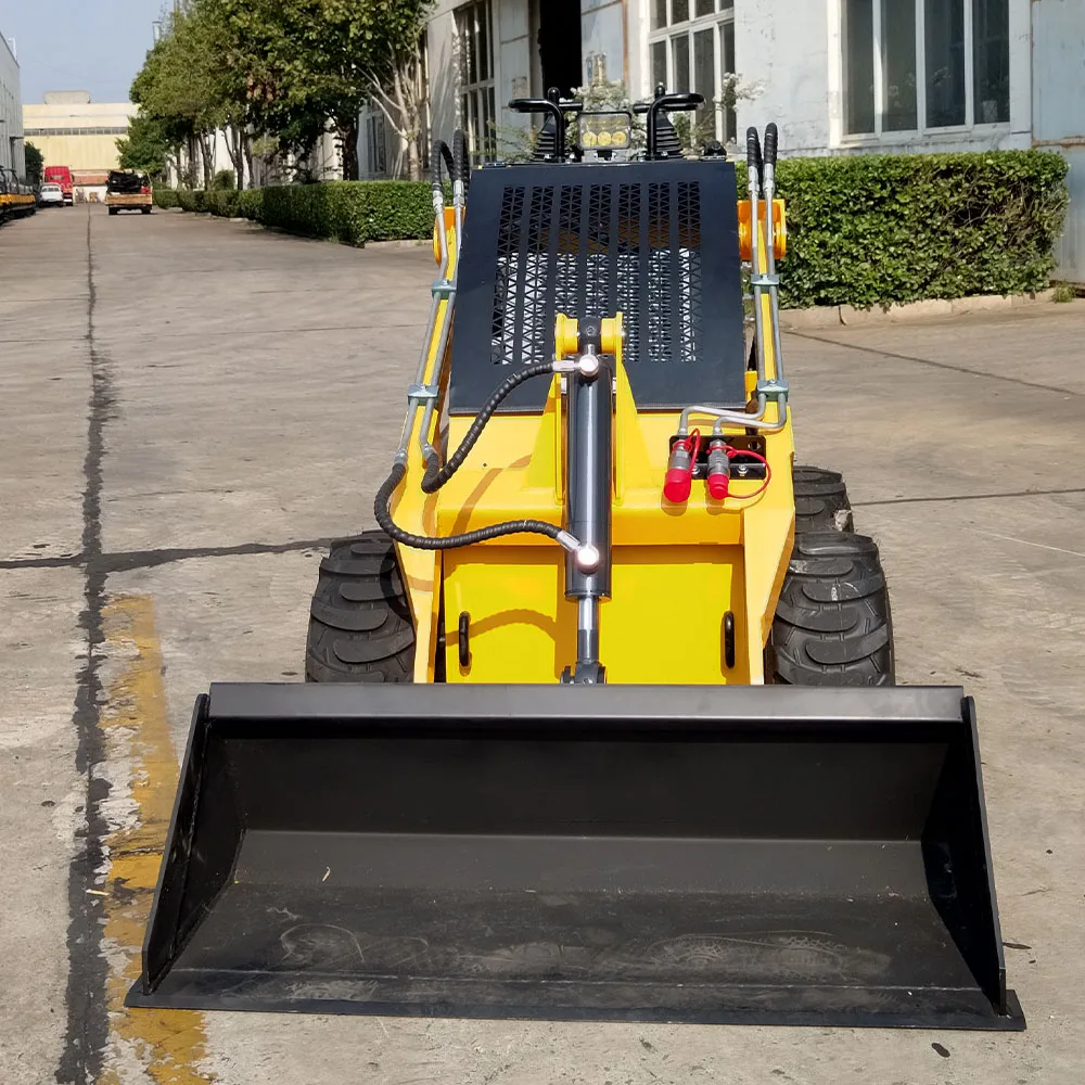Tienu EPA approved mini wheel compact skid steer loader high-quality 13.5hp mini steer loader free attachments customized
Tienu EPA approved mini wheel compact skid steer loader high-quality 13.5hp mini steer loader free attachments customized