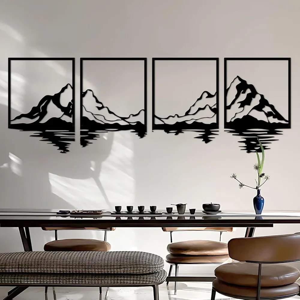 Ohrmbya4 PCSLarge Mountains Wall Decor Brighten Up Your Home's Entrance Mountain Forest Painting Suitable (Mountains Rivers)
Ohrmbya4 PCSLarge Mountains Wall Decor Brighten Up Your Home's Entrance Mountain Forest Painting Suitable (Mountains Rivers)