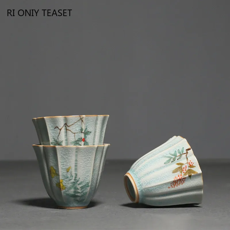 1 Pc Chinese Vintage Ceramic Tea Cup Hand-painted Loquat Teacup Household Handmade Porcelain Tea Bowl Master Cup Teaware 65ml
1 Pc Chinese Vintage Ceramic Tea Cup Hand-painted Loquat Teacup Household Handmade Porcelain Tea Bowl Master Cup Teaware 65ml