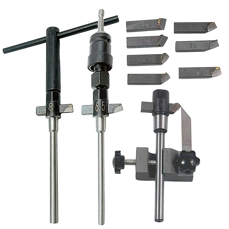 Adjustable Hard Alloy Grinding Reamer Handle Cutter for Car Motorcycle Valve Seat Repair Tool 15/30/45/55/60/65/75/90 Degree
Adjustable Hard Alloy Grinding Reamer Handle Cutter for Car Motorcycle Valve Seat Repair Tool 15/30/45/55/60/65/75/90 Degree