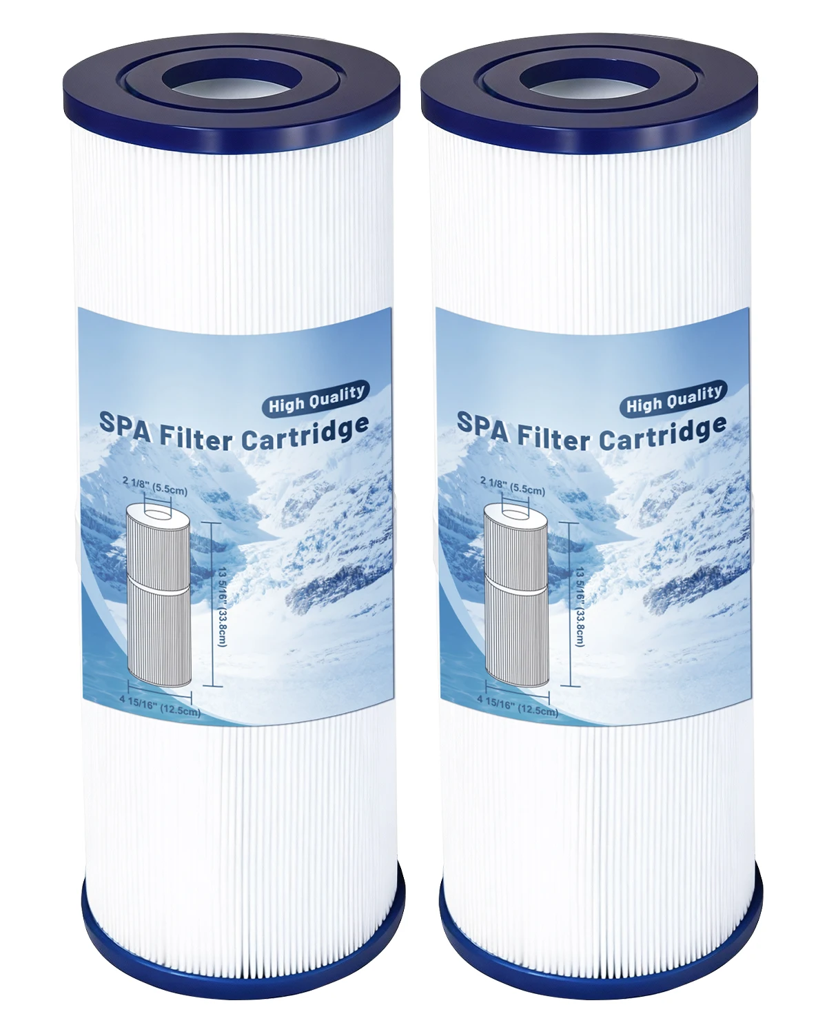 (2 Pack) Drop-in Hot Tub Spa Filter 50 Sq.Ft 13" x 5" Compatible with PRB50-IN C-4950 FC-2390 17-2380 SD-00201 40506
(2 Pack) Drop-in Hot Tub Spa Filter 50 Sq.Ft 13" x 5" Compatible with PRB50-IN C-4950 FC-2390 17-2380 SD-00201 40506