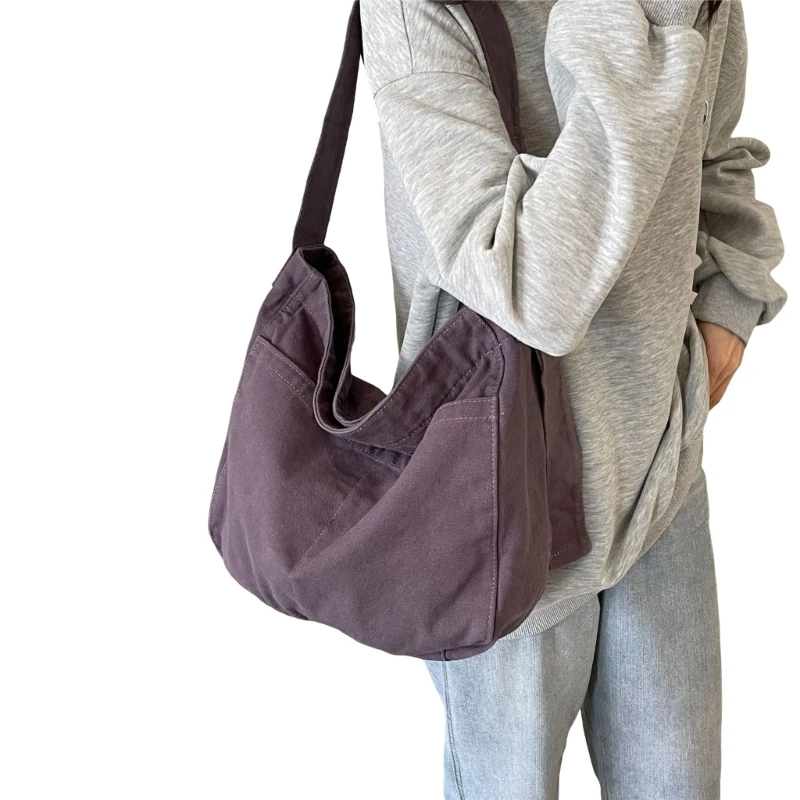 2024 Bag Large Capacity Crossbody Bag Solid Color Canvas Shoulder Bags
2024 Bag Large Capacity Crossbody Bag Solid Color Canvas Shoulder Bags