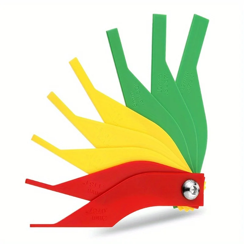 1 комплект, измерительный инструмент для фрикционных колодок тормозных колодок, измеритель износа, измеритель толщины, линейка для замены тормозных колодок автомобиля
1 комплект, измерительный инструмент для фрикционных колодок тормозных колодок, измеритель износа, измеритель толщины, линейка для замены тормозных колодок автомобиля