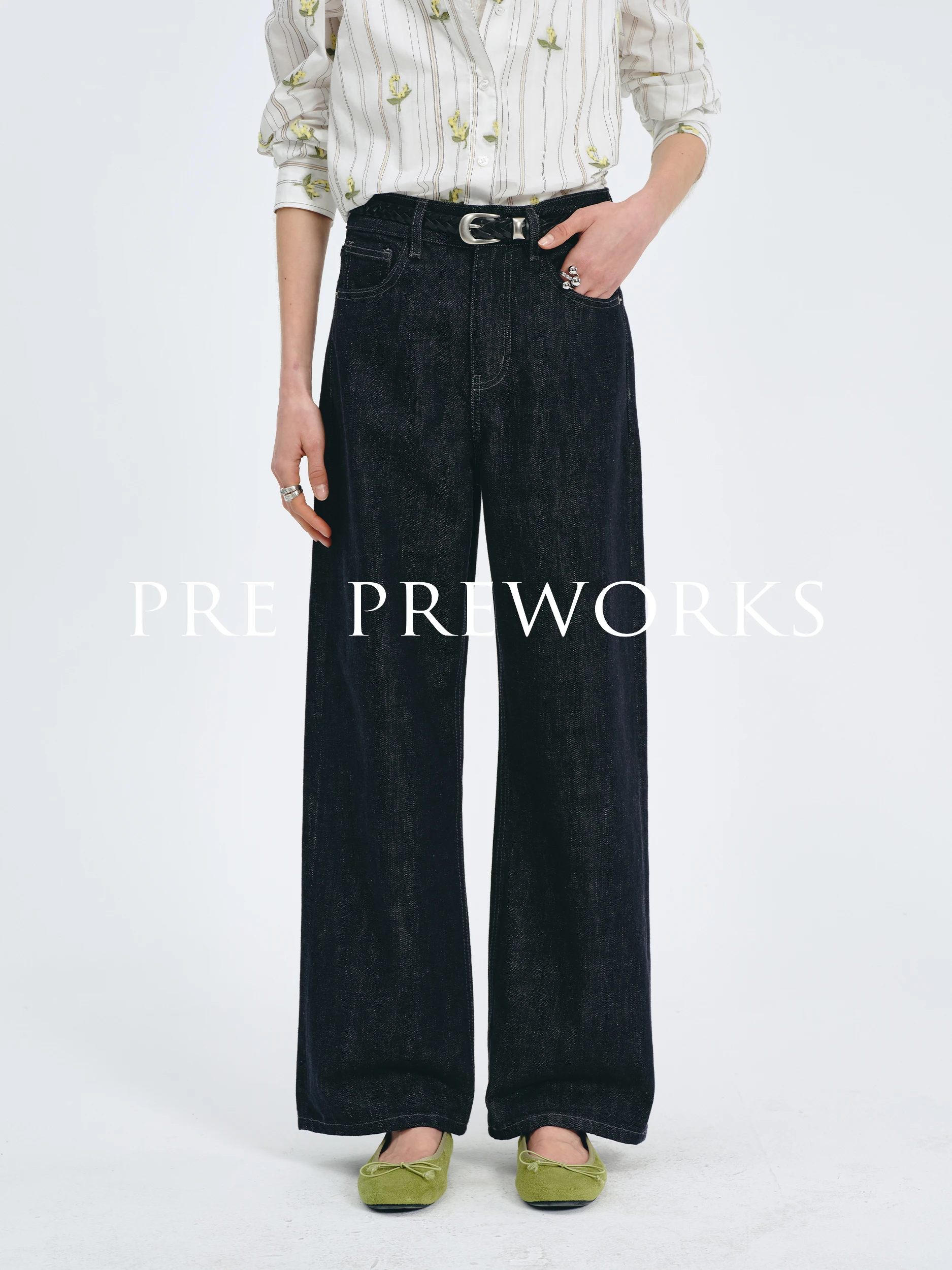 High Waist Straight Leg Jeans Black Slimming Casual Loose Long Pants Leg Shaping Women's Premium Denim Cotton Button Closure
High Waist Straight Leg Jeans Black Slimming Casual Loose Long Pants Leg Shaping Women's Premium Denim Cotton Button Closure