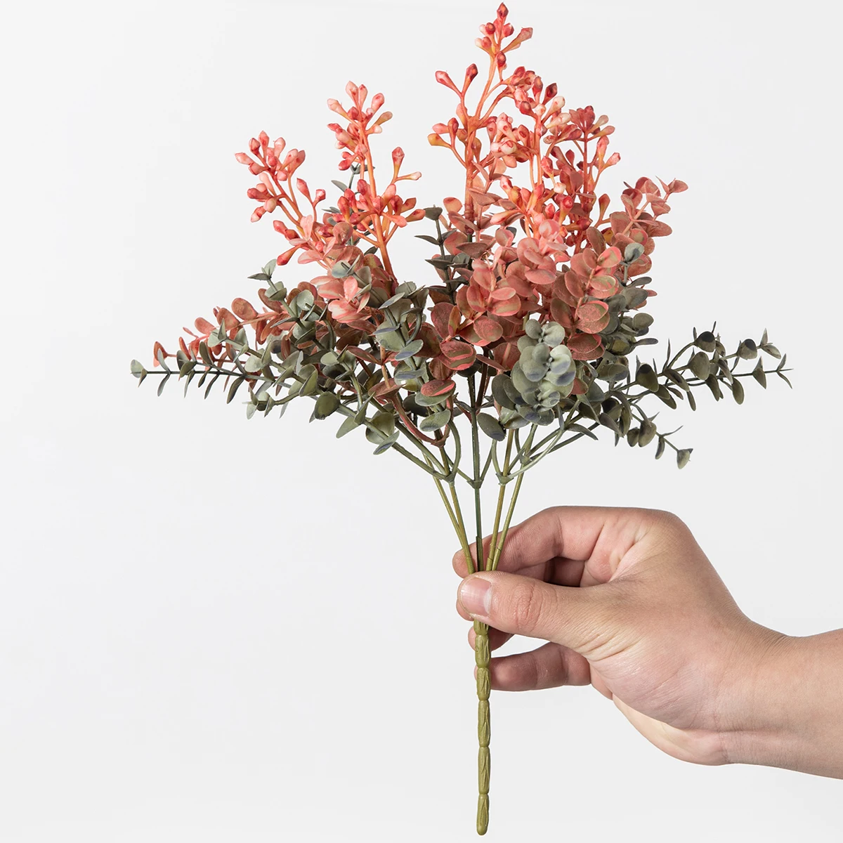 1pc Artificial Plants Plastic Eucalyptus Wedding Bride Bouquets Festival Wreath Home Outdoor Garden Bonsai Room Decorations Vase
1pc Artificial Plants Plastic Eucalyptus Wedding Bride Bouquets Festival Wreath Home Outdoor Garden Bonsai Room Decorations Vase